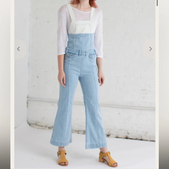 Ulla Johnson NWT Claude overalls in ombré - Picture 2 of 16